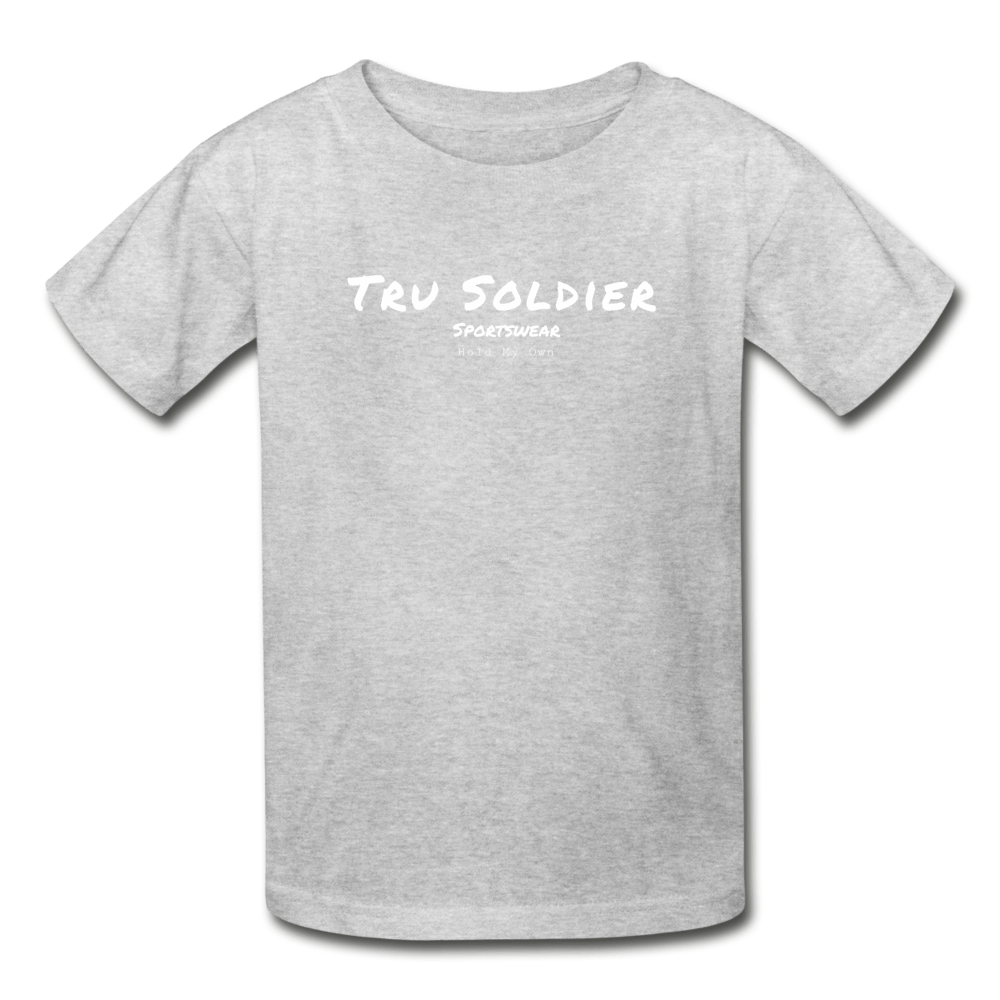 SPOD Hanes Youth Tagless T-Shirt | Hanes 5450 heather gray / XS Signature Youth  T-Shirt