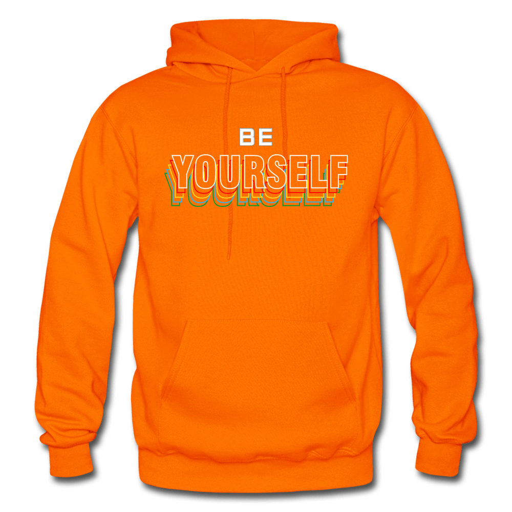 SPOD Heavy Blend Adult Hoodie | Gildan G18500 orange / S Be Yourself Hoodie