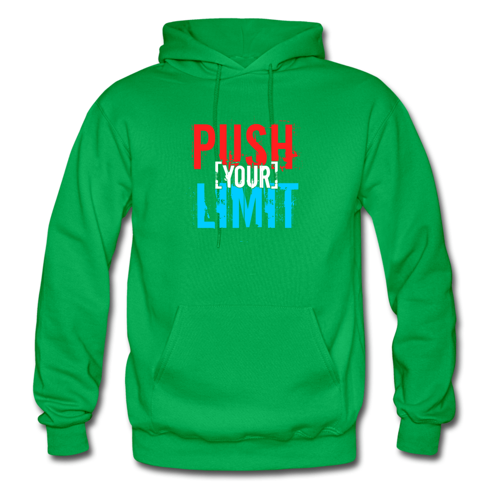 SPOD kelly green / S Push Your Limit Hoodie