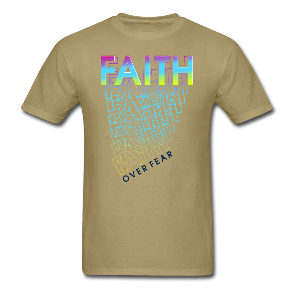 SPOD khaki / S Faith Over Fear T-Shirt