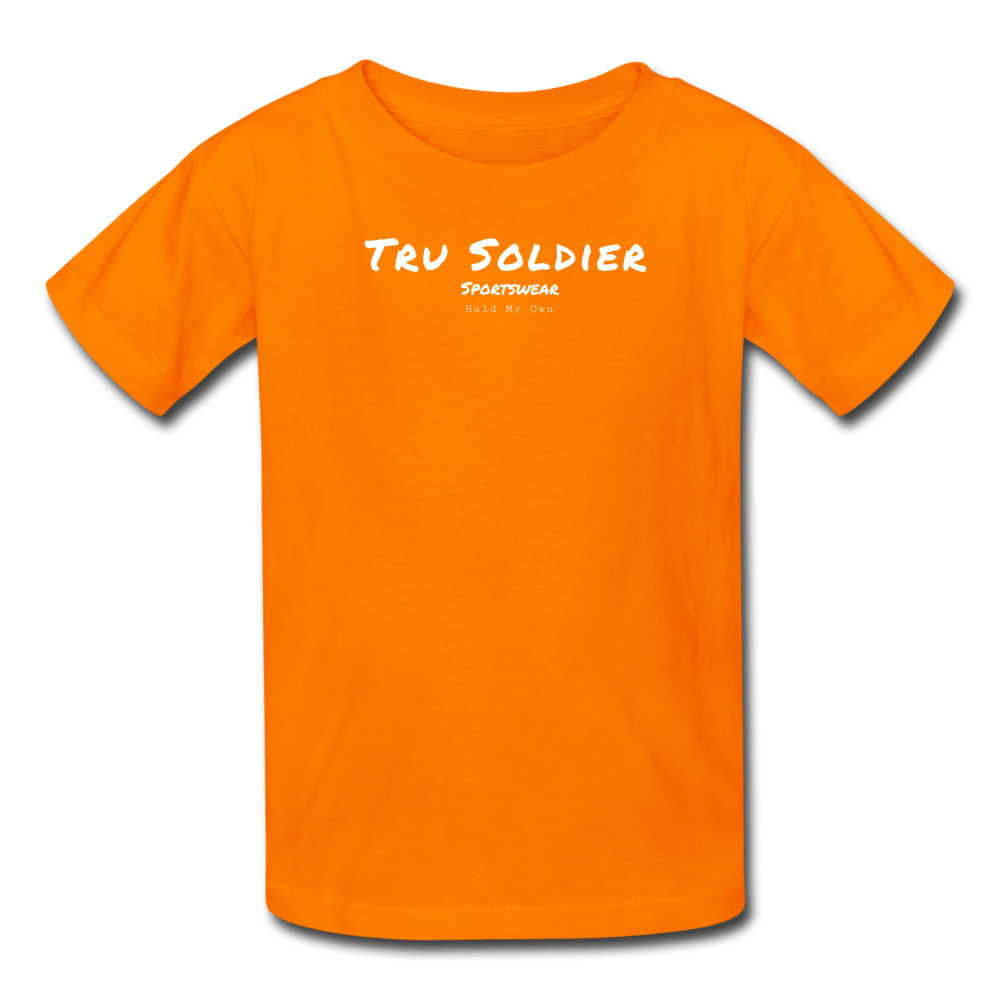 SPOD Kids' T-Shirt | Fruit of the Loom 3931B orange / S Kid's Hold My Own  T-Shirt