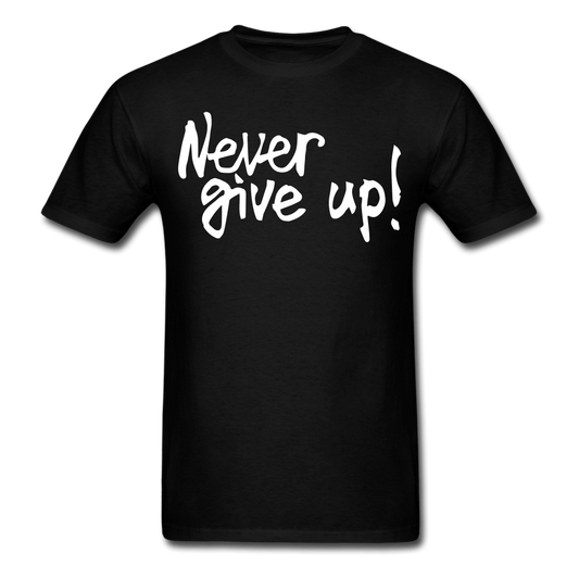 SPOD Men's T-Shirt black / S Men's Never Give Up T-Shirt