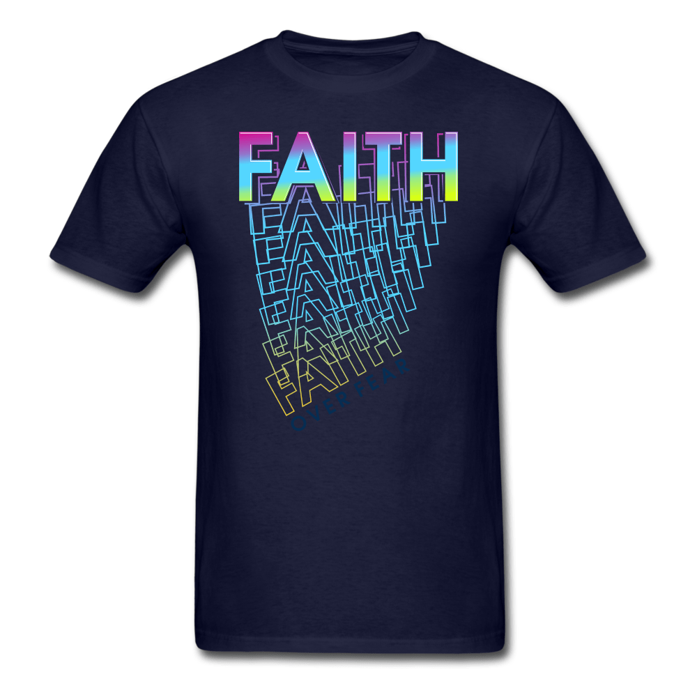 SPOD navy / S Faith Over Fear T-Shirt