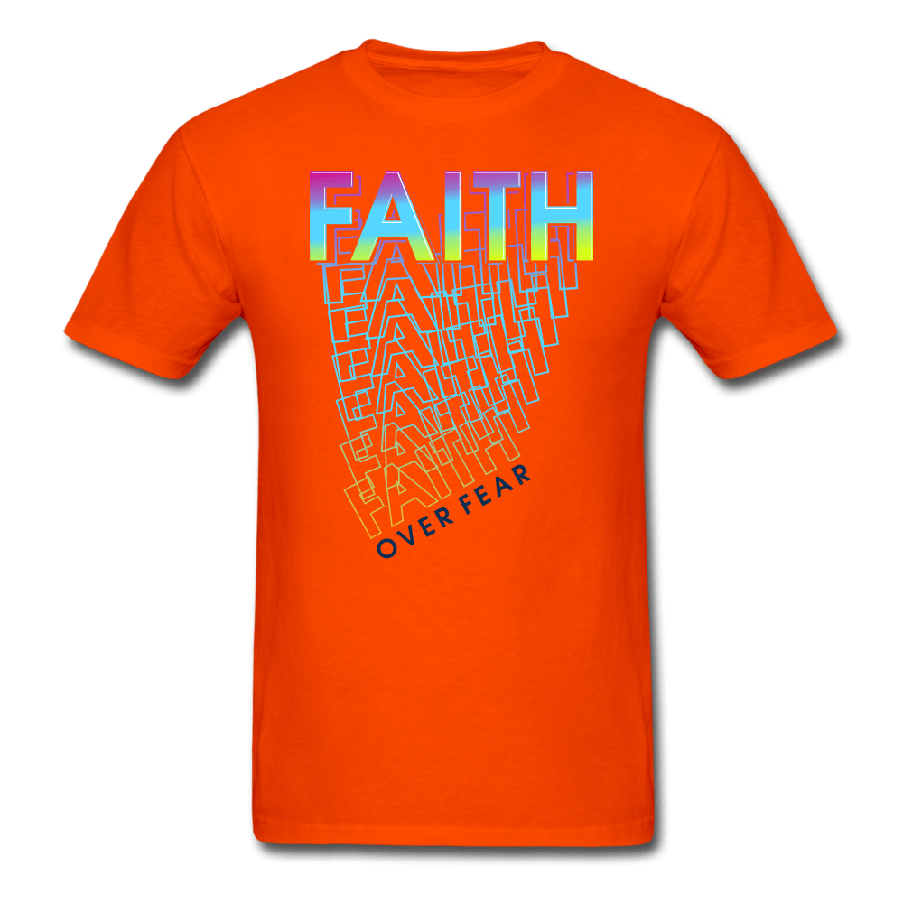 SPOD orange / S Faith Over Fear T-Shirt