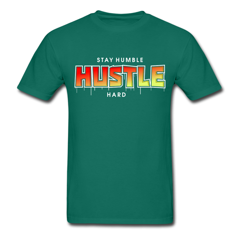 SPOD petrol / S Stay Humble Hustle Hard  2 T-Shirt