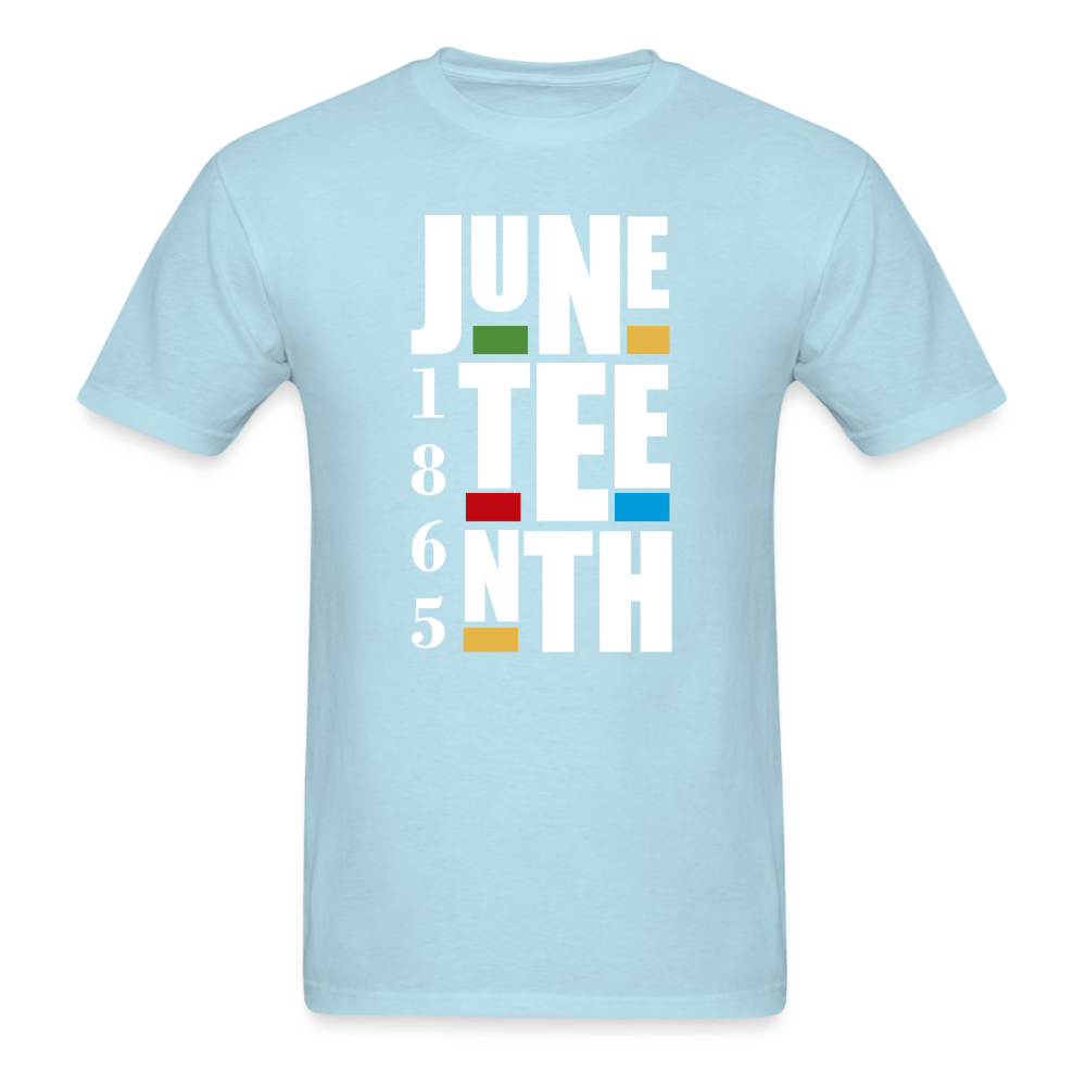 SPOD powder blue / S Juneteenth 1865 T-Shirt