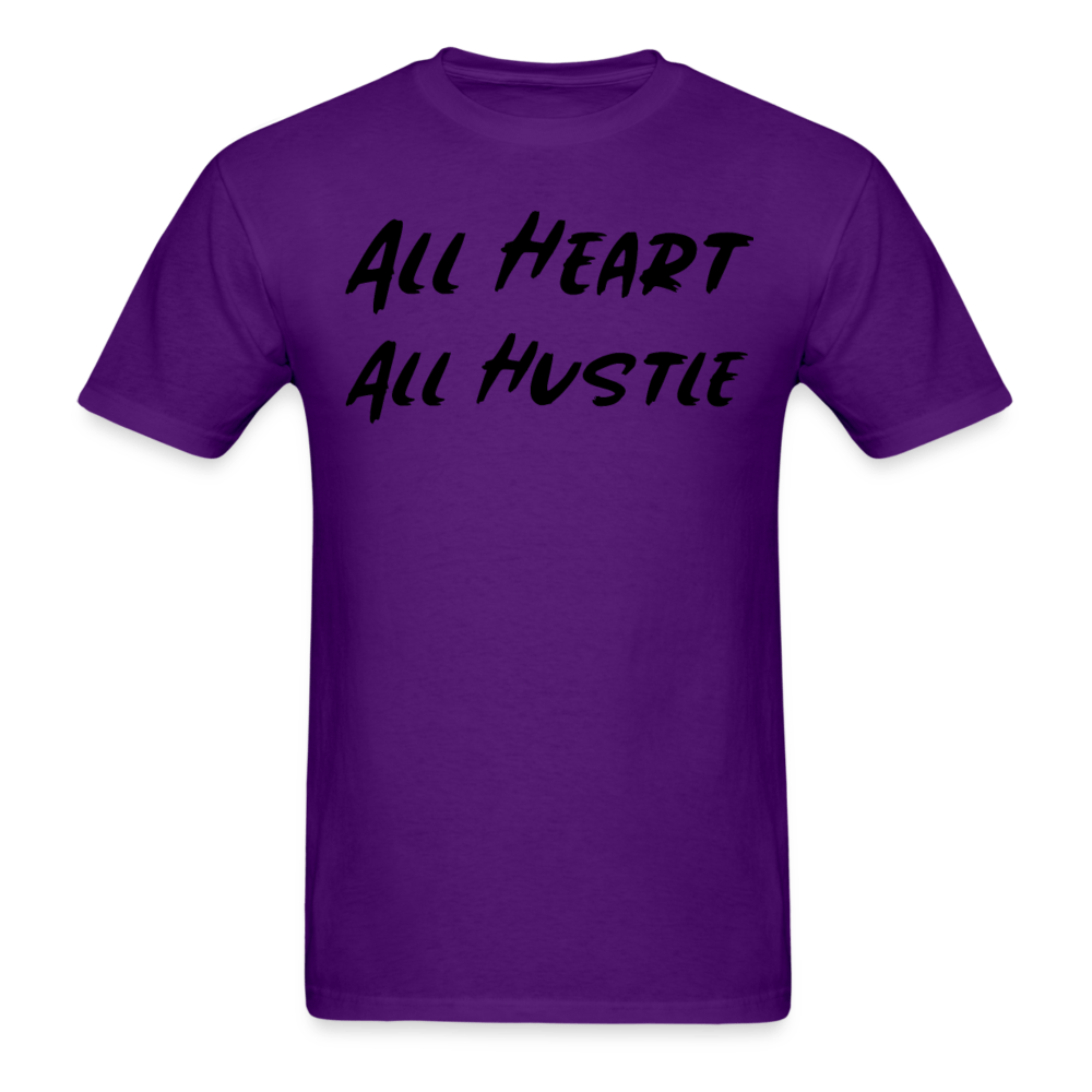 SPOD Unisex Classic T-Shirt | Fruit of the Loom 3930 purple / S All Heart All Hustle T-Shirt