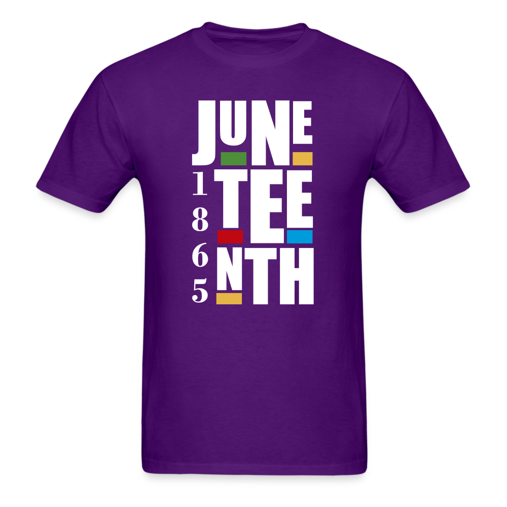 SPOD purple / S Juneteenth 1865 T-Shirt