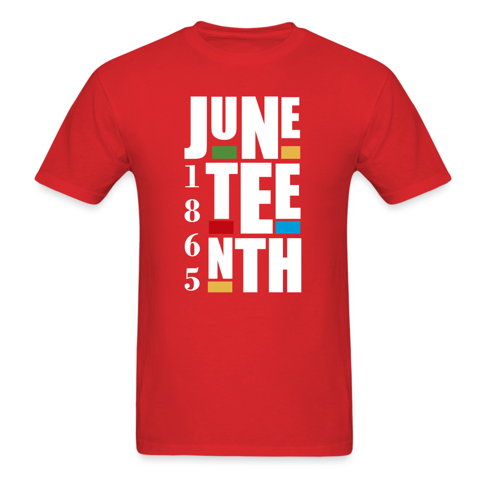 SPOD red / S Juneteenth 1865 T-Shirt