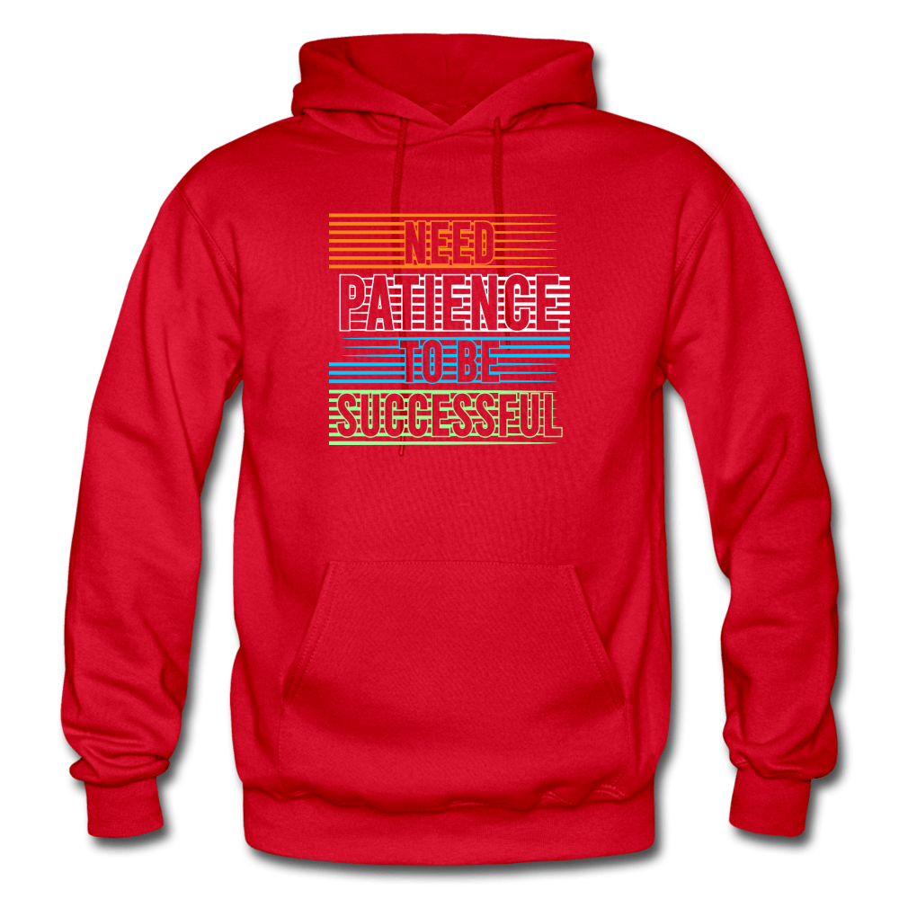 SPOD red / S Need Patience To Be Successful Hoodie