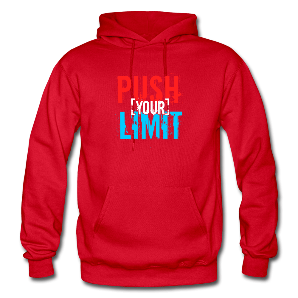 SPOD red / S Push Your Limit Hoodie