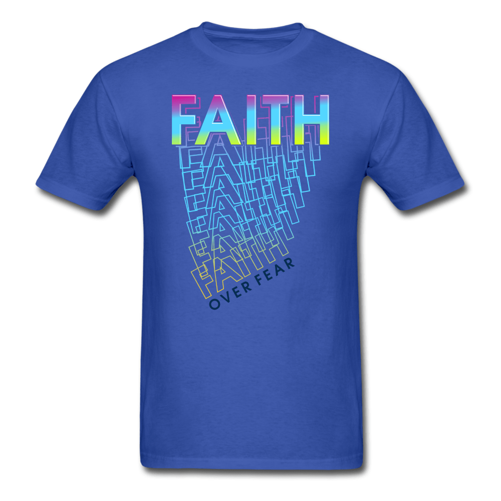 SPOD royal blue / S Faith Over Fear T-Shirt