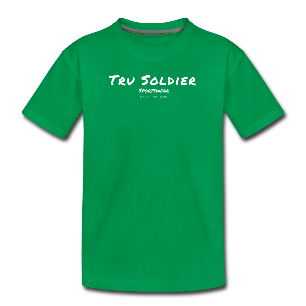 SPOD Toddler Premium T-Shirt | Spreadshirt 814 kelly green / Youth 2T Toddler Hold My Own T-Shirt