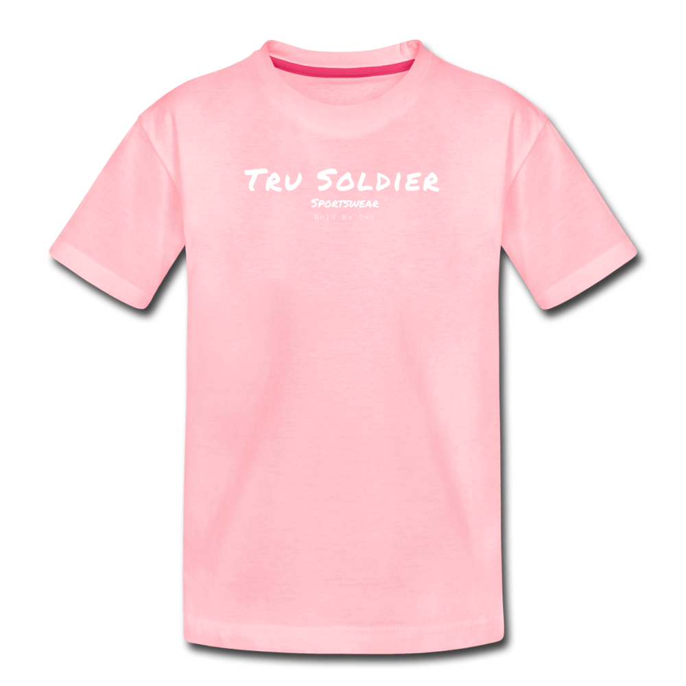 SPOD Toddler Premium T-Shirt | Spreadshirt 814 pink / Youth 2T Toddler Hold My Own T-Shirt