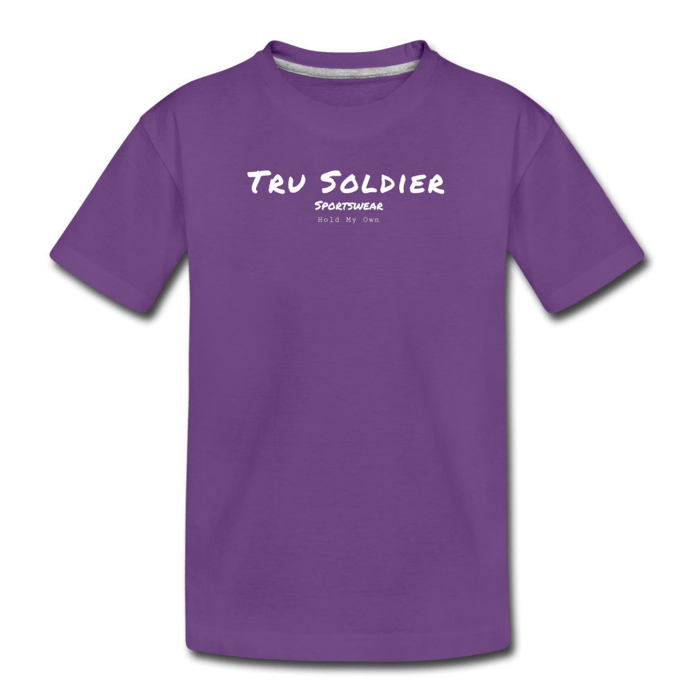 SPOD Toddler Premium T-Shirt | Spreadshirt 814 purple / Youth 2T Toddler Hold My Own T-Shirt