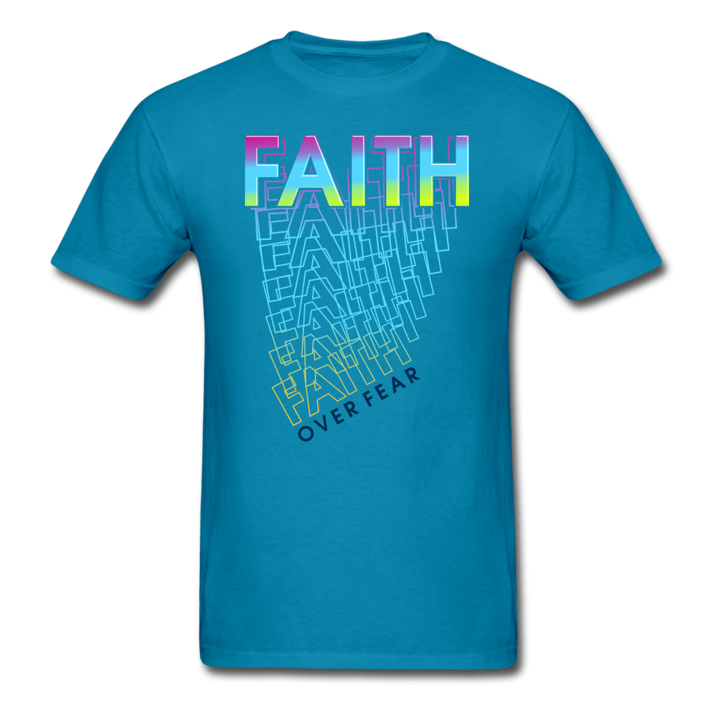 SPOD turquoise / S Faith Over Fear T-Shirt