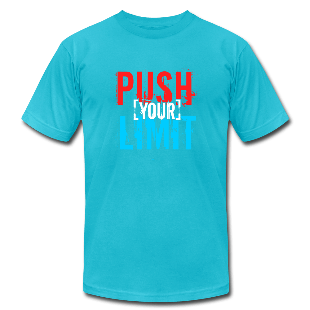SPOD turquoise / S Push Your Limit T-Shirt