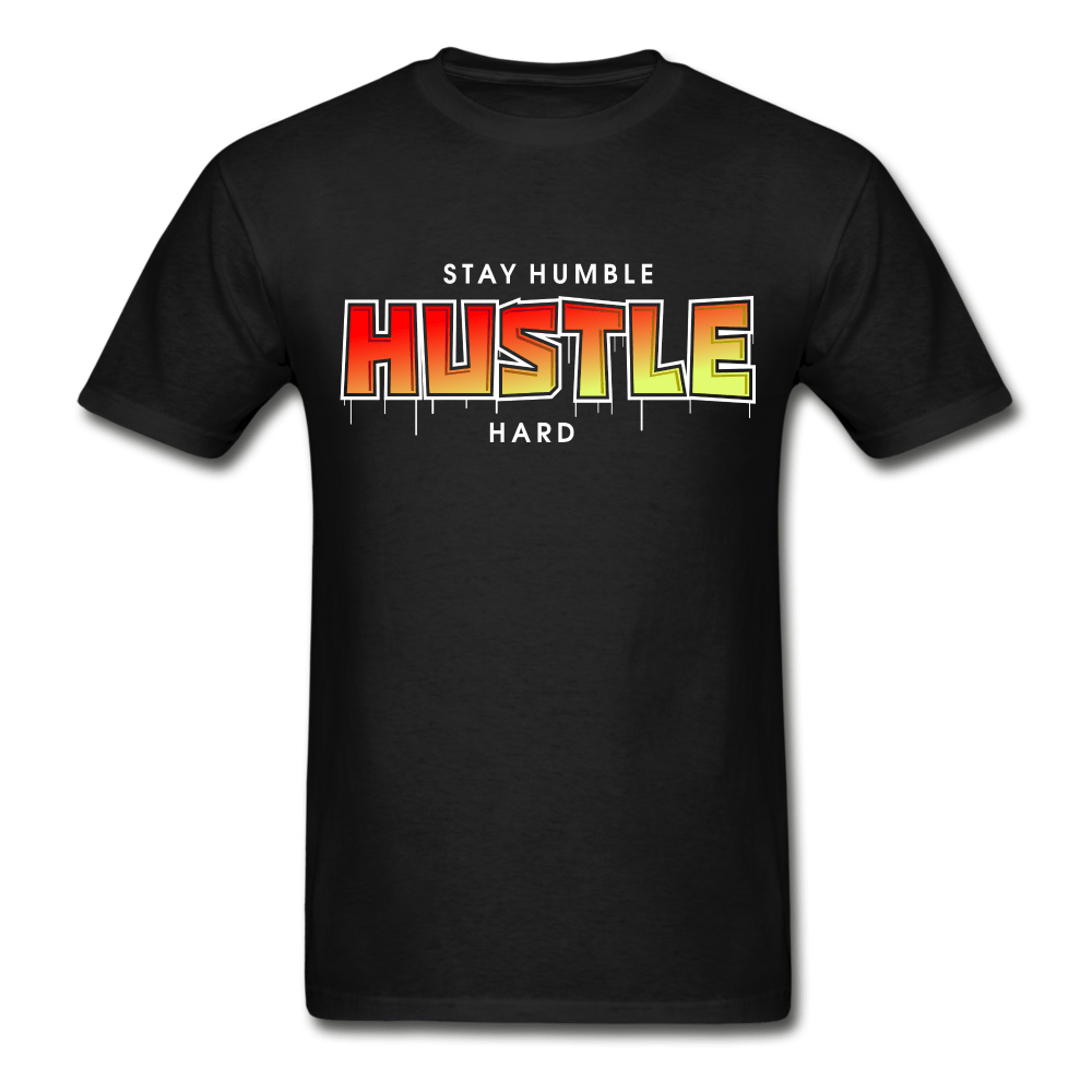 SPOD Ultra Cotton Adult T-Shirt | Gildan G2000 black / S Stay Humble Hustle Hard  2 T-Shirt