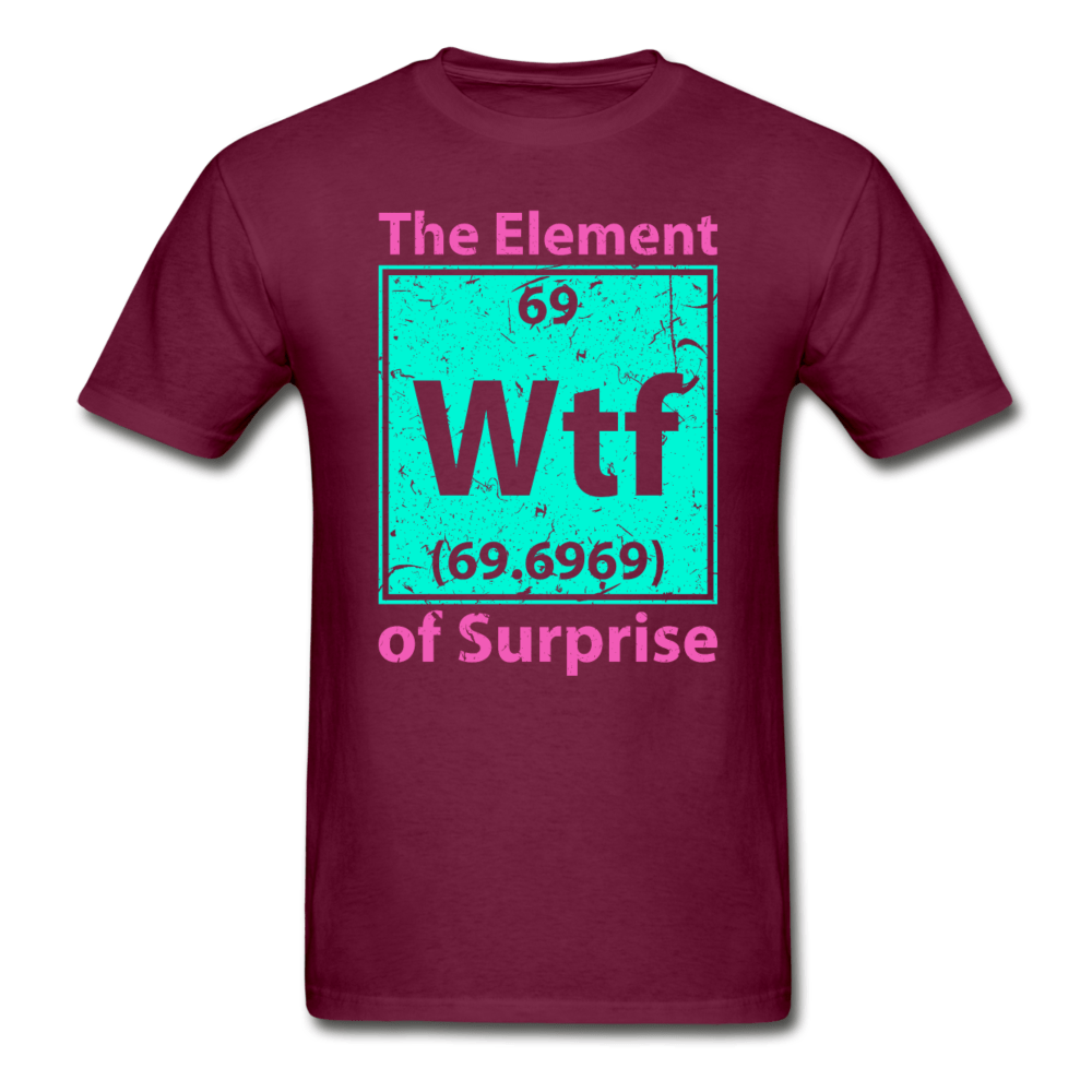 SPOD Ultra Cotton Adult T-Shirt | Gildan G2000 burgundy / S WTF T-Shirt
