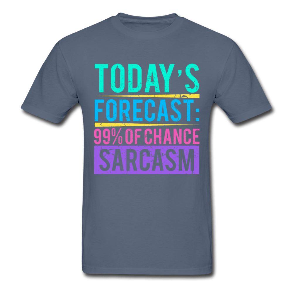SPOD Ultra Cotton Adult T-Shirt | Gildan G2000 denim / S Today's Forecast T-Shirt