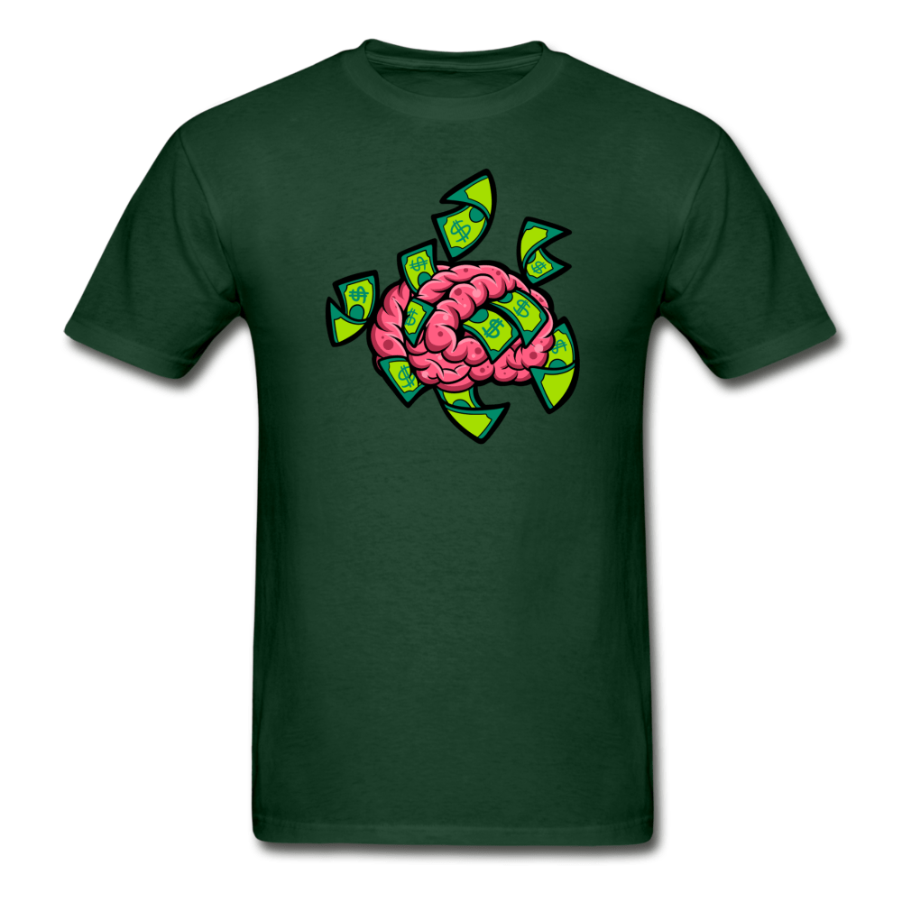 SPOD Ultra Cotton Adult T-Shirt | Gildan G2000 forest green / S Money On My Mind T-Shirt