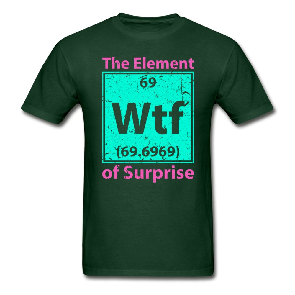 SPOD Ultra Cotton Adult T-Shirt | Gildan G2000 forest green / S WTF T-Shirt
