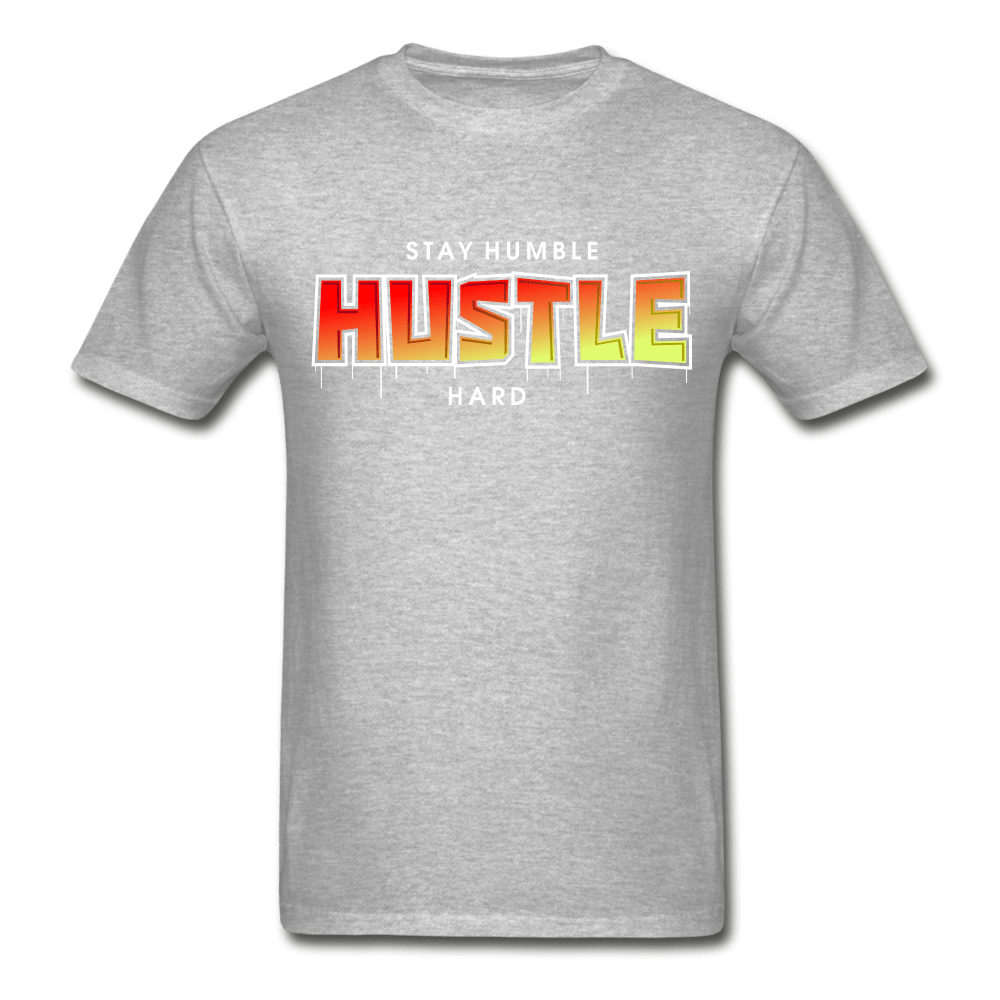 SPOD Ultra Cotton Adult T-Shirt | Gildan G2000 heather gray / S Stay Humble Hustle Hard  2 T-Shirt