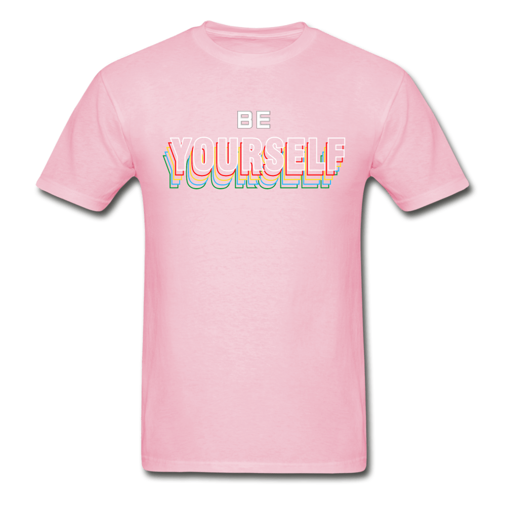 SPOD Ultra Cotton Adult T-Shirt | Gildan G2000 light pink / S Be Yourself T-Shirt