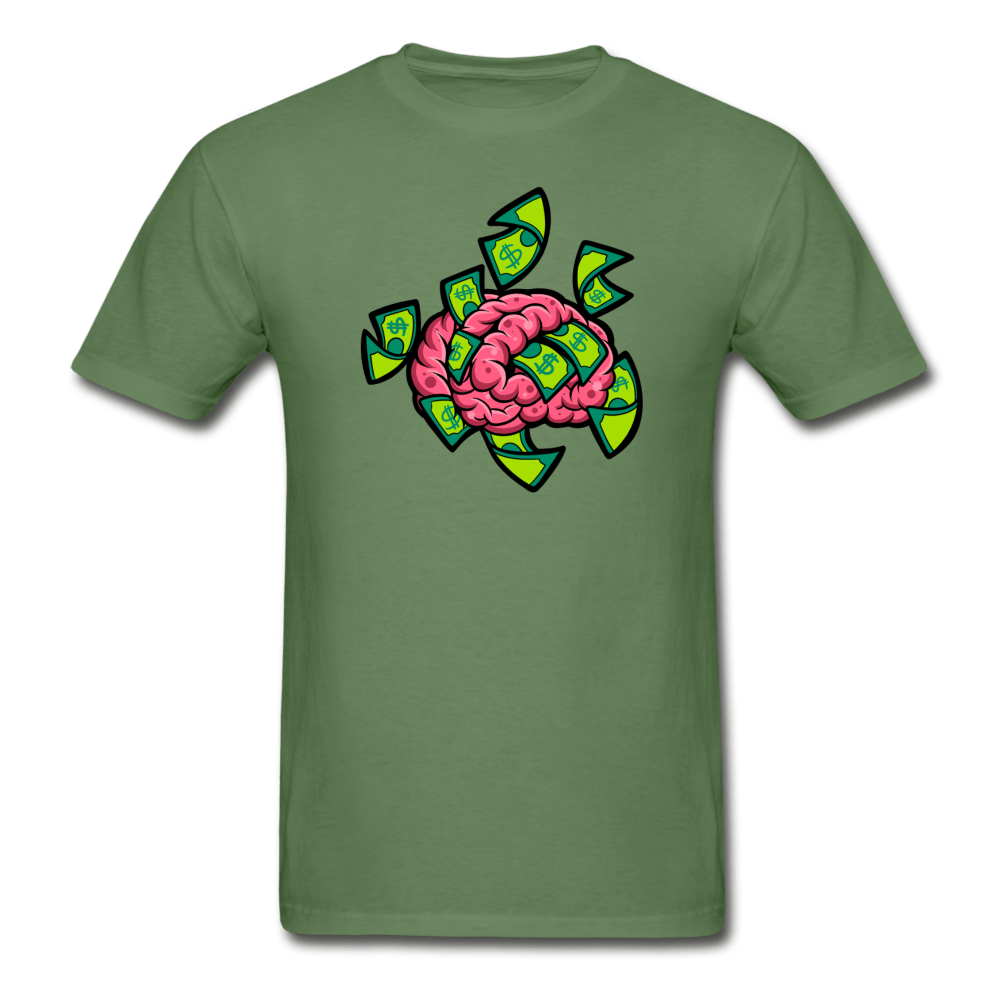 SPOD Ultra Cotton Adult T-Shirt | Gildan G2000 military green / S Money On My Mind T-Shirt