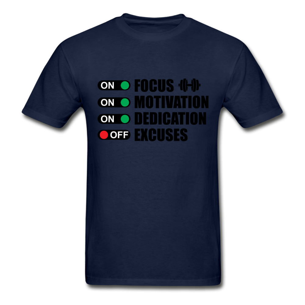 SPOD Ultra Cotton Adult T-Shirt | Gildan G2000 navy / S Focus On T-Shirt