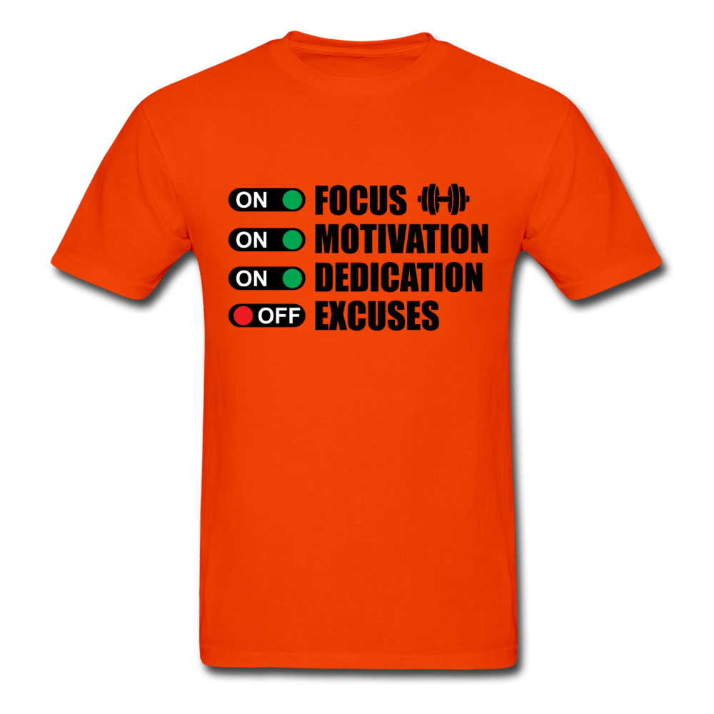 SPOD Ultra Cotton Adult T-Shirt | Gildan G2000 orange / S Focus On T-Shirt