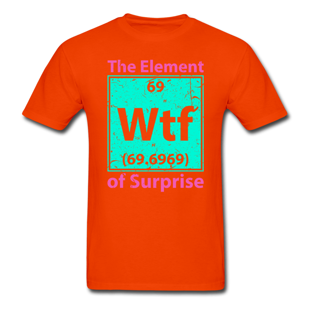 SPOD Ultra Cotton Adult T-Shirt | Gildan G2000 orange / S WTF T-Shirt