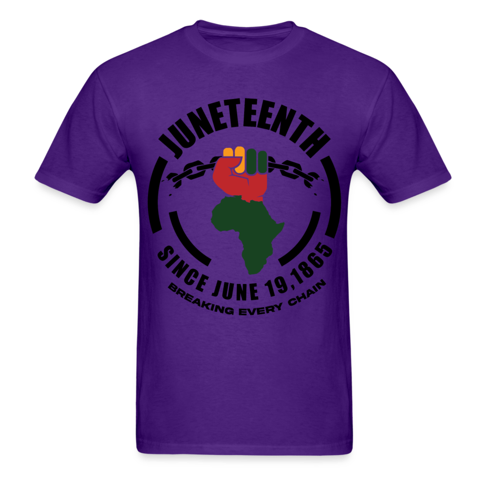 SPOD Ultra Cotton Adult T-Shirt | Gildan G2000 purple / S Juneteenth T-Shirt