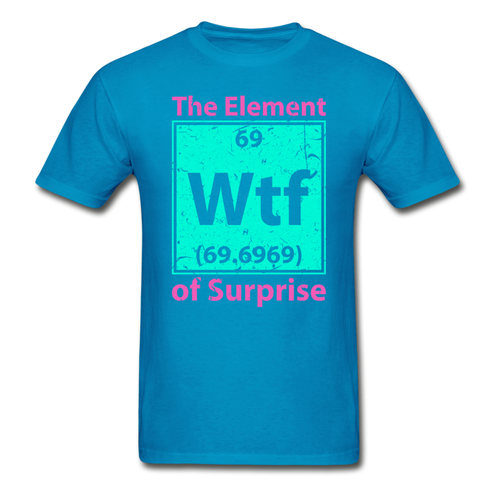 SPOD Ultra Cotton Adult T-Shirt | Gildan G2000 turquoise / S WTF T-Shirt