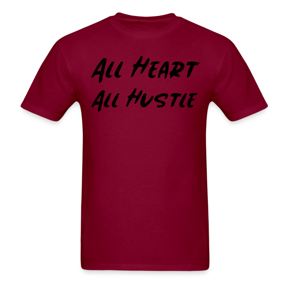SPOD Unisex Classic T-Shirt | Fruit of the Loom 3930 burgundy / S All Heart All Hustle T-Shirt