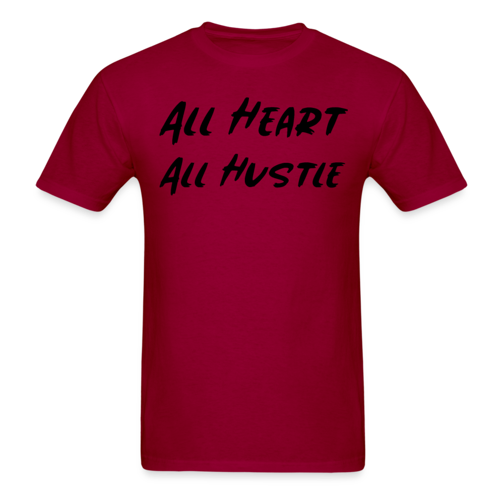 SPOD Unisex Classic T-Shirt | Fruit of the Loom 3930 dark red / S All Heart All Hustle T-Shirt