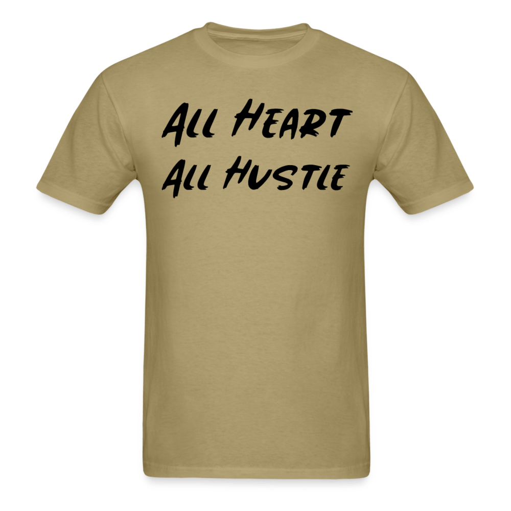SPOD Unisex Classic T-Shirt | Fruit of the Loom 3930 khaki / S All Heart All Hustle T-Shirt