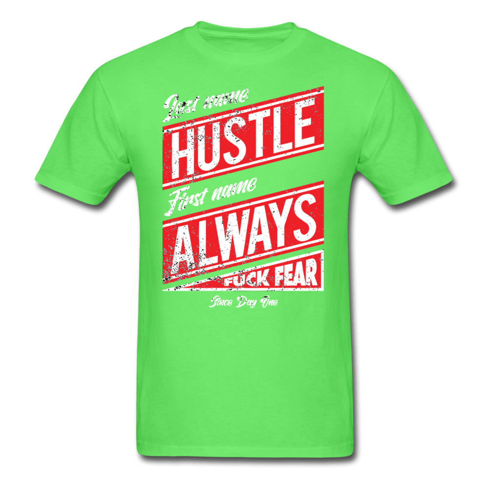 SPOD Unisex Classic T-Shirt | Fruit of the Loom 3930 kiwi / S Hustle Always T-Shirt