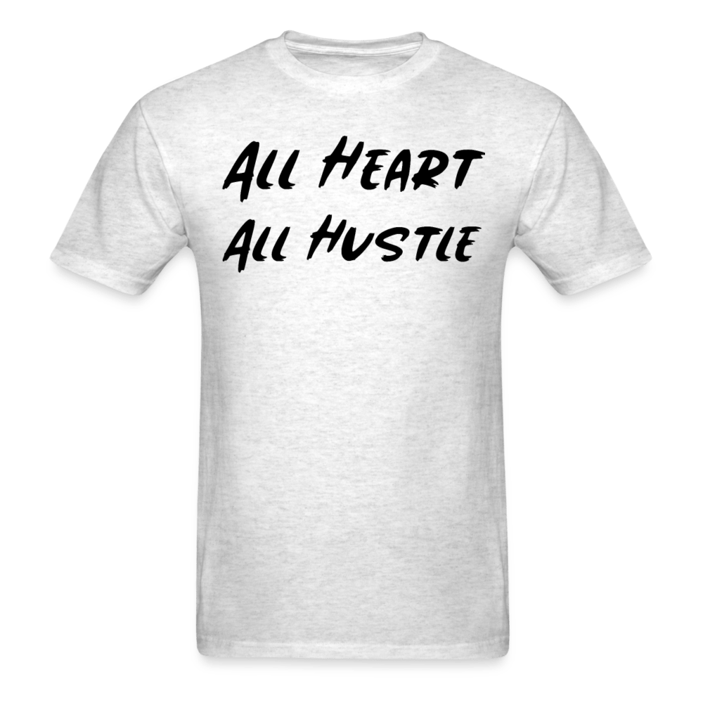 SPOD Unisex Classic T-Shirt | Fruit of the Loom 3930 light heather gray / S All Heart All Hustle T-Shirt