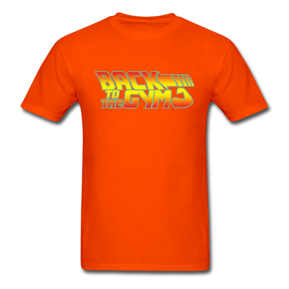 SPOD Unisex Classic T-Shirt | Fruit of the Loom 3930 orange / S Back To The Gym T-Shirt