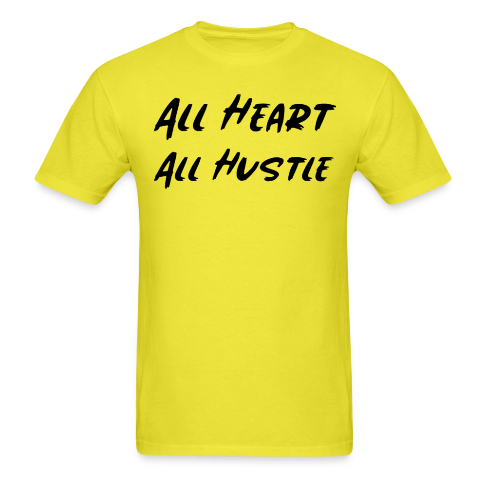 SPOD Unisex Classic T-Shirt | Fruit of the Loom 3930 yellow / S All Heart All Hustle T-Shirt