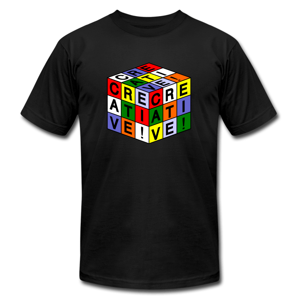 SPOD Unisex Jersey T-Shirt | Bella + Canvas 3001 black / S Unisex Be Creative T-Shirt