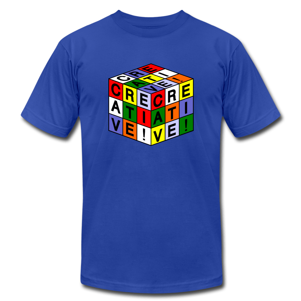 SPOD Unisex Jersey T-Shirt | Bella + Canvas 3001 royal blue / S Unisex Be Creative T-Shirt