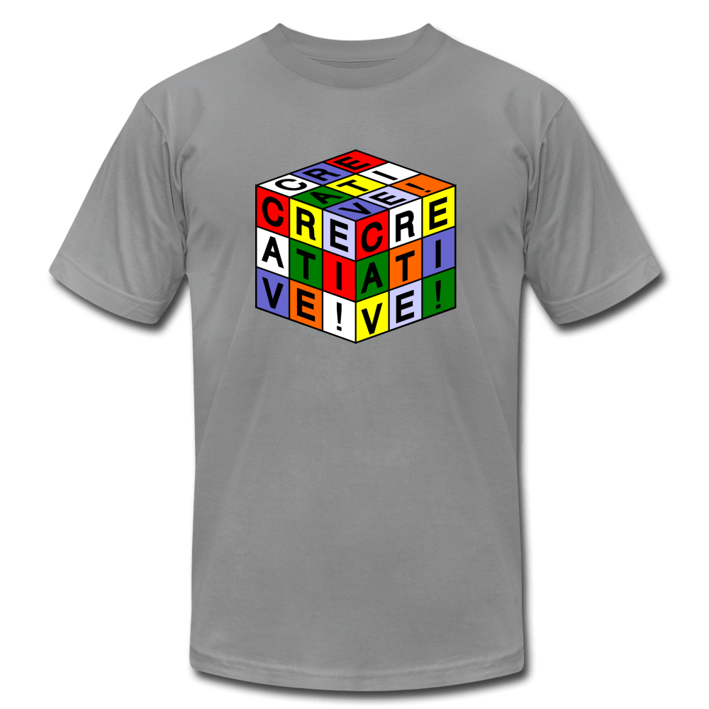 SPOD Unisex Jersey T-Shirt | Bella + Canvas 3001 slate / S Unisex Be Creative T-Shirt