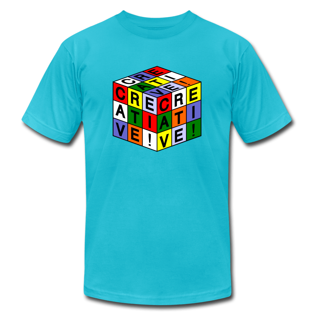SPOD Unisex Jersey T-Shirt | Bella + Canvas 3001 turquoise / S Unisex Be Creative T-Shirt