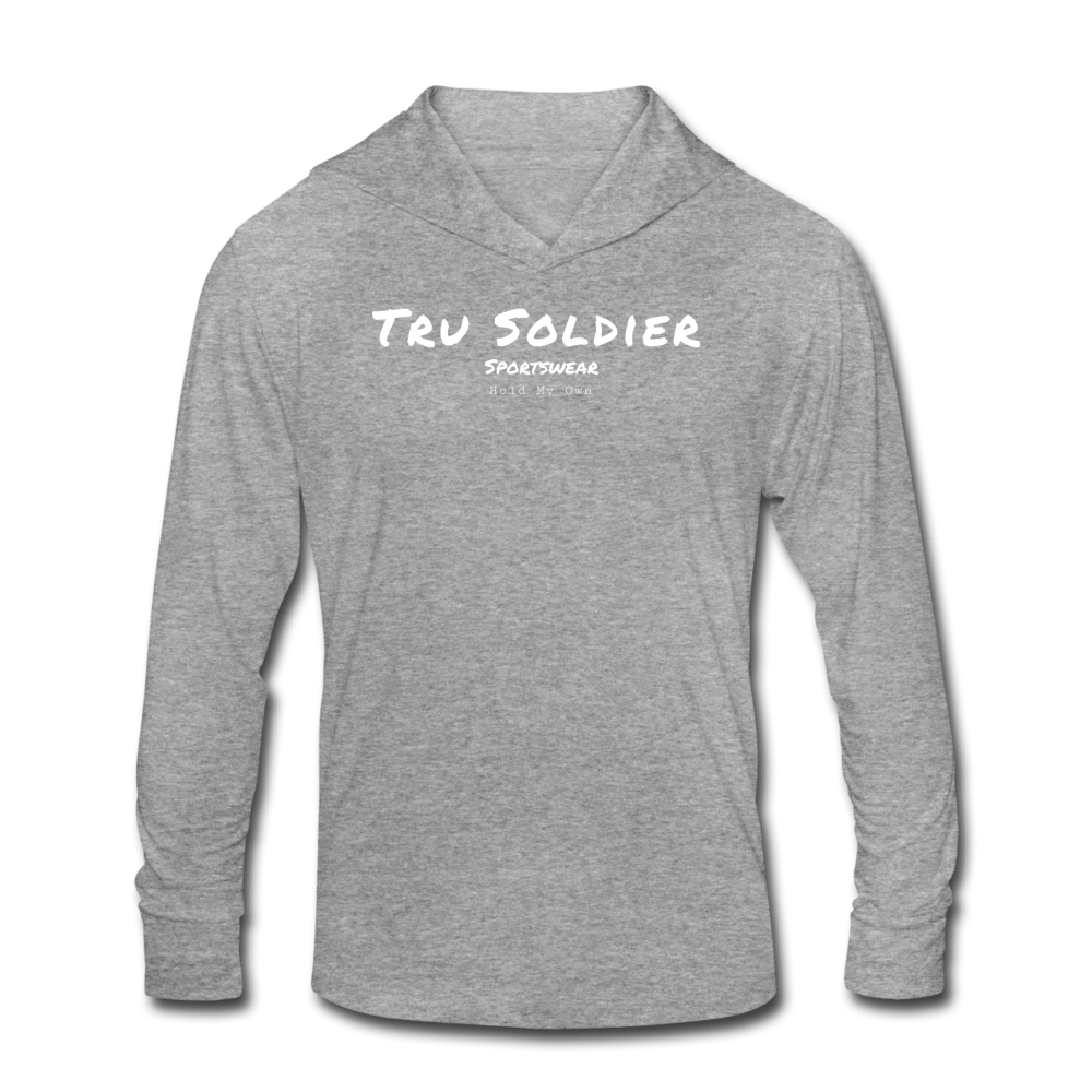 SPOD Unisex Tri-Blend Hoodie Shirt | Next Level 6021 heather gray / XS Unisex Tri-Blend Hoodie Shirt