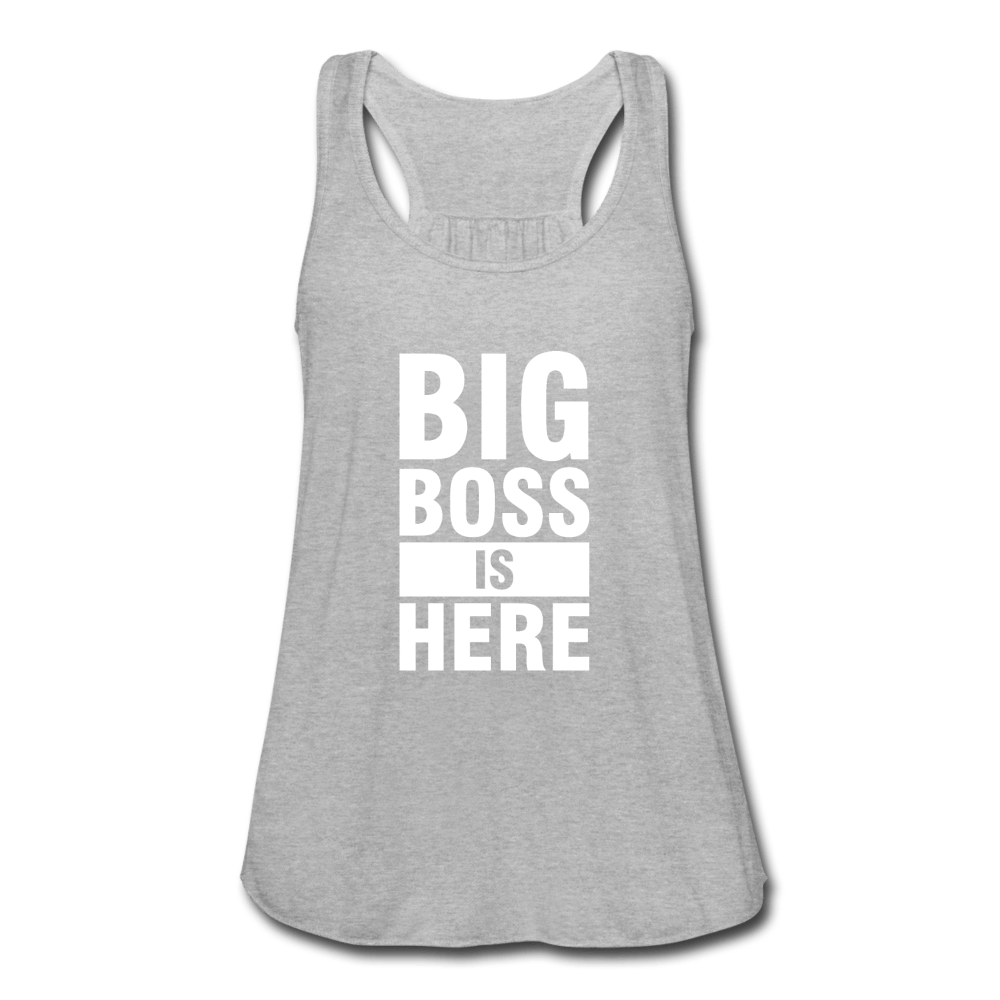 SPOD Women's Flowy Tank Top by Bella | Bella B8800 heather gray / XS Women's Big Boss Flowy Tank Top