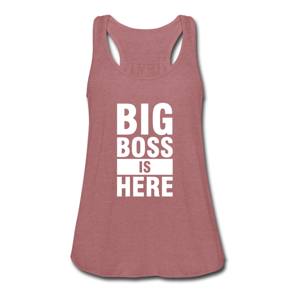 SPOD Women's Flowy Tank Top by Bella | Bella B8800 mauve / XS Women's Big Boss Flowy Tank Top