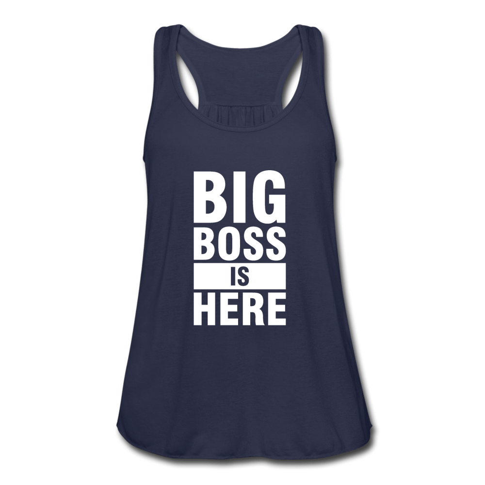 SPOD Women's Flowy Tank Top by Bella | Bella B8800 navy / XS Women's Big Boss Flowy Tank Top