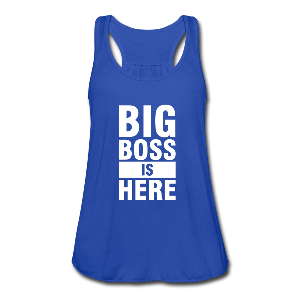 SPOD Women's Flowy Tank Top by Bella | Bella B8800 royal blue / XS Women's Big Boss Flowy Tank Top